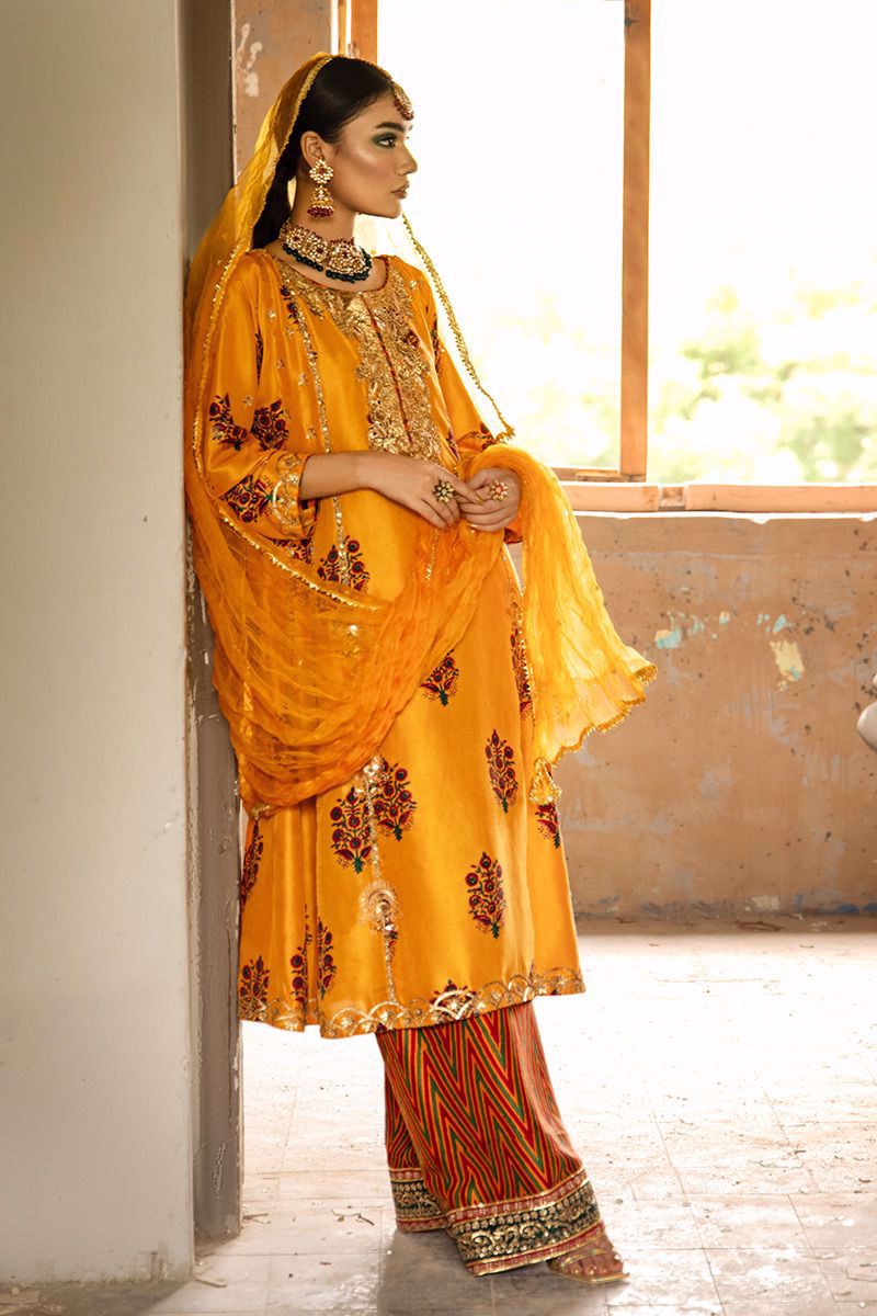The Pink Tree Company | Wedding Wear | SAFFRON SYMPHONY - House Of Anaya