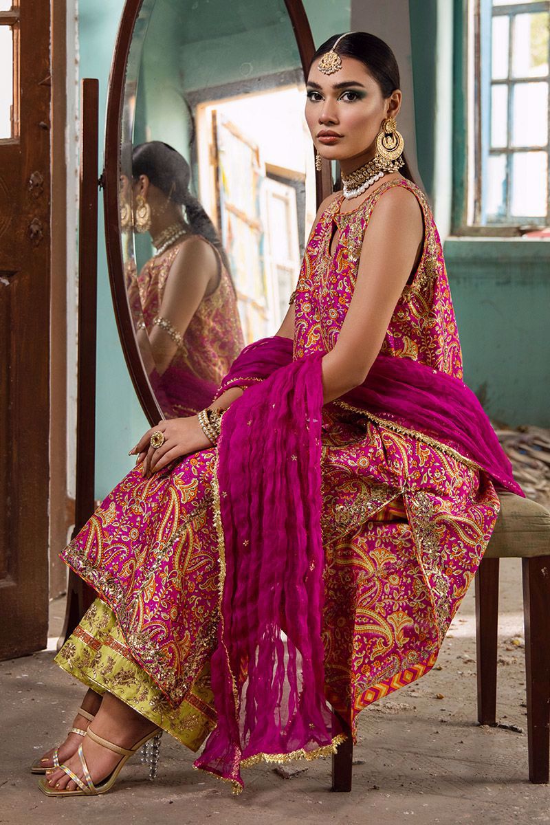 The Pink Tree Company | Wedding Wear | PERIDOT IN PINK - House of Zarish