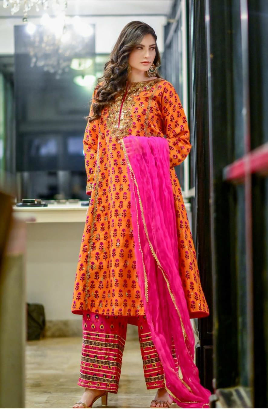 The Pink Tree Company | Wedding Wear | NEELUM MUNIR OUTFIT - House of Zarish