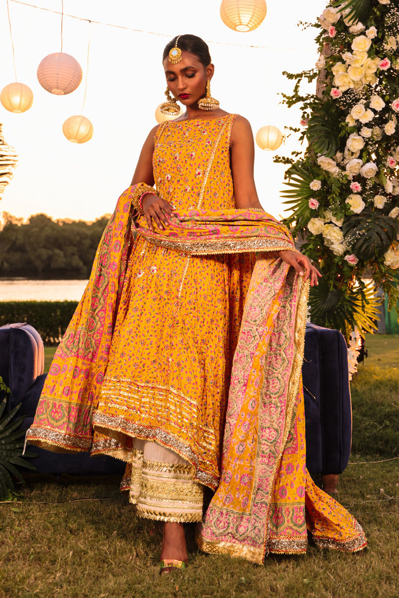 The Pink Tree Company | Wedding Wear | SAFFRON GARDEN - House Of Anaya