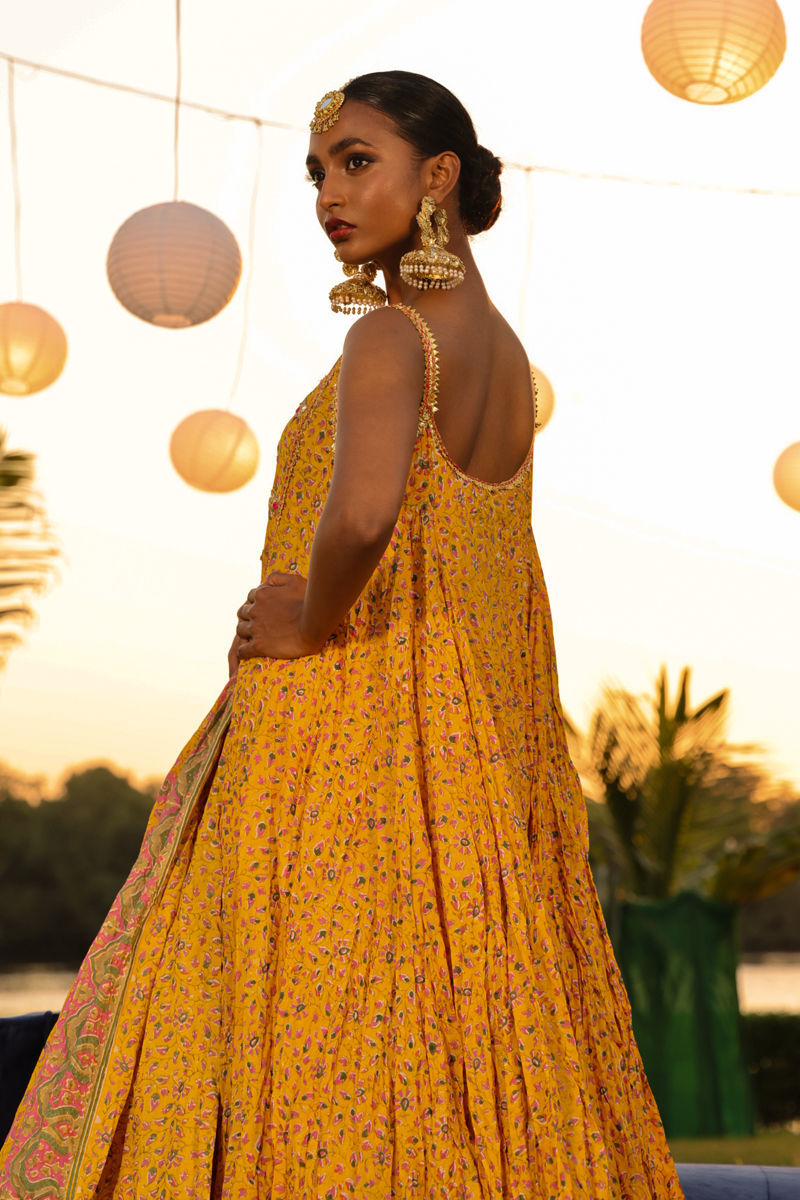 The Pink Tree Company | Wedding Wear | SAFFRON GARDEN - House Of Anaya
