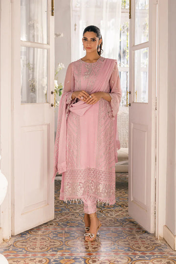 Azure | Ensembles Embroidered Formals | Tender Tulip - House of Zarish