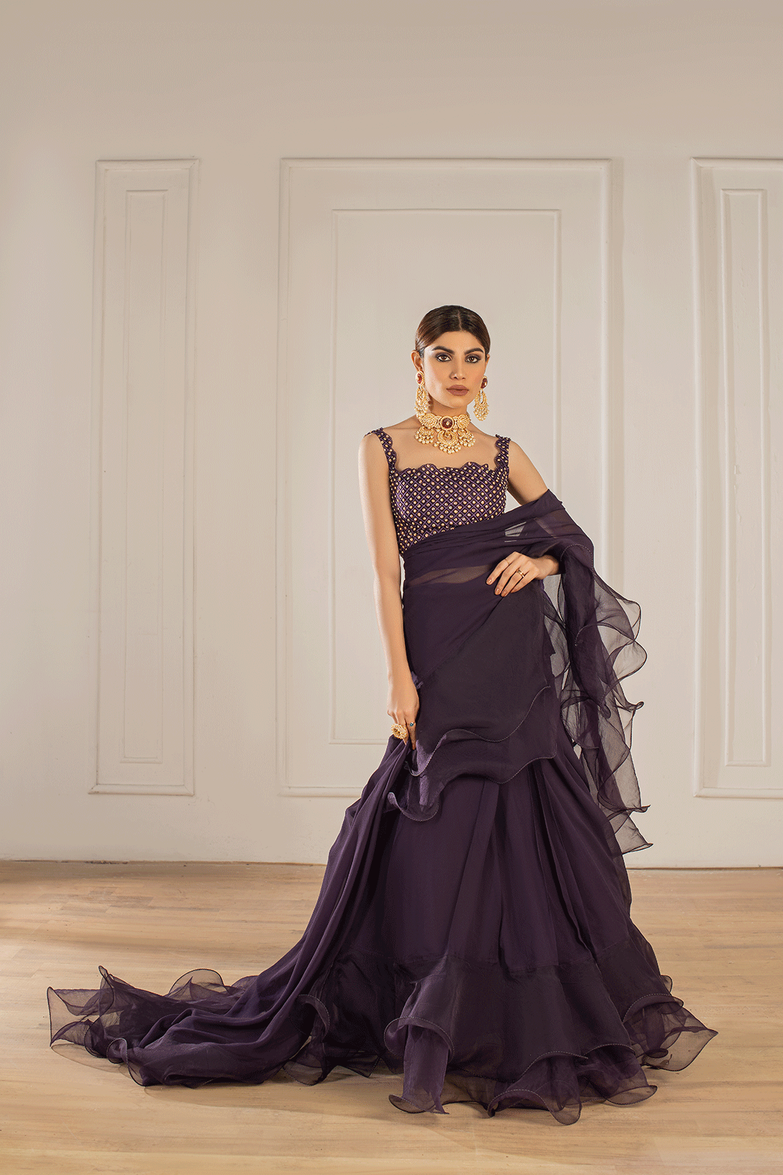 Leon | Leon Luxe Collection | SAREE - House of Zarish