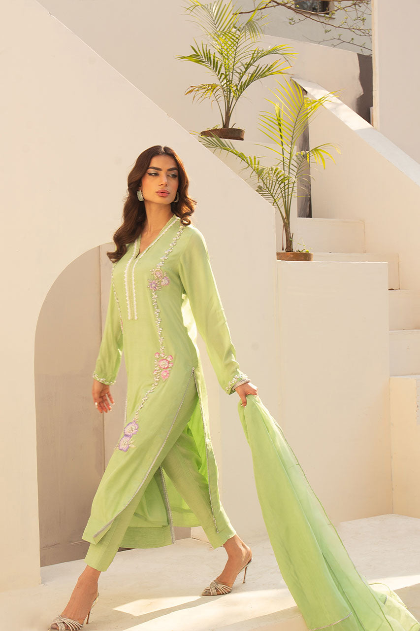 Leon | Leon Luxe Collection | Lush Green Symphony - House of Zarish