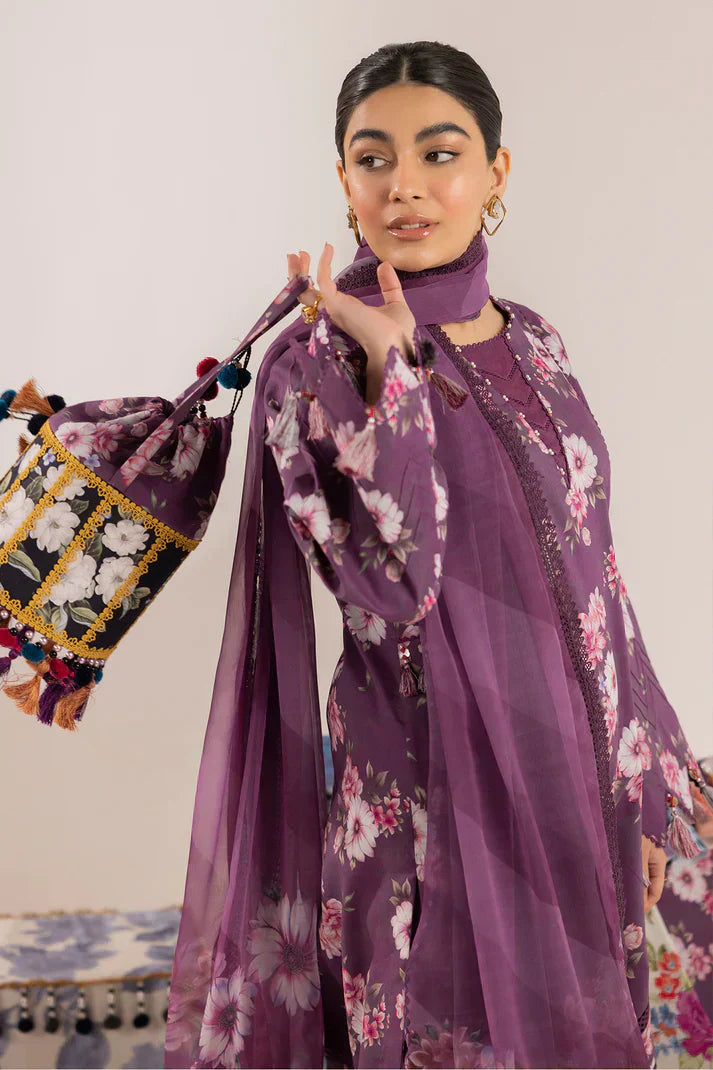 Alizeh | Sheen Lawn Prints 24 | Tulipa - House Of Anaya