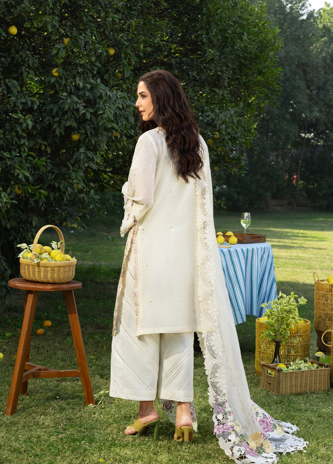 Elaf Premium | Eid Lawn'26 | ELY-3A PERLE