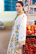 Zaha | Embroidered Lawn Collection | LEYA (ZL23-07 A) - House Of Anaya