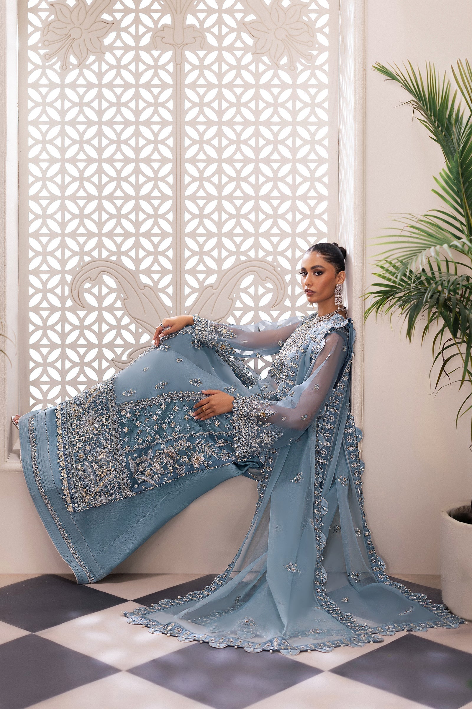 Zaha | Gossamer Formals 24 | AZURA (ZC24-07) - House Of Anaya