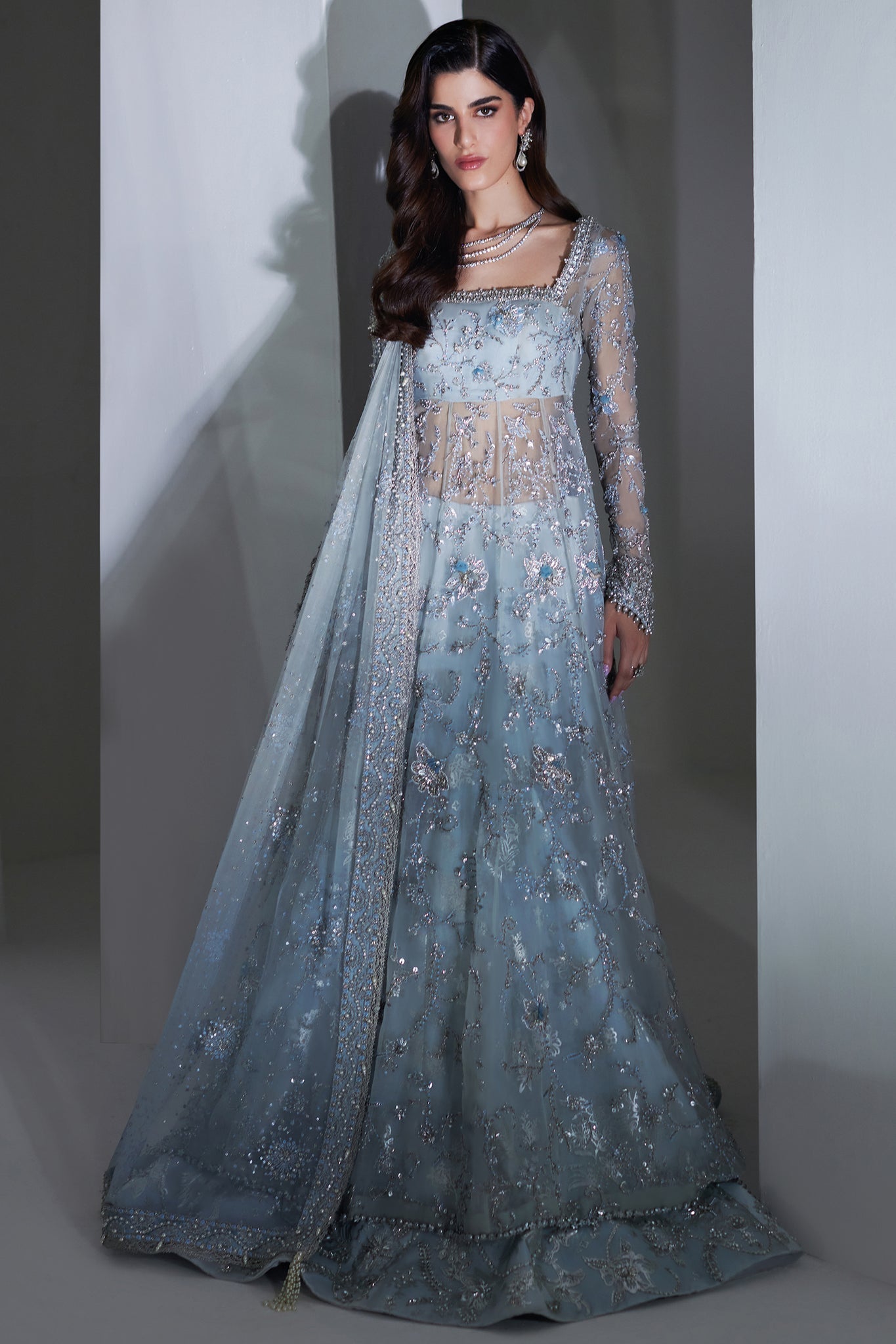 Elan | Luxury Wedding Wears | CRISTAL ÉTOILÉ (EP-20887)