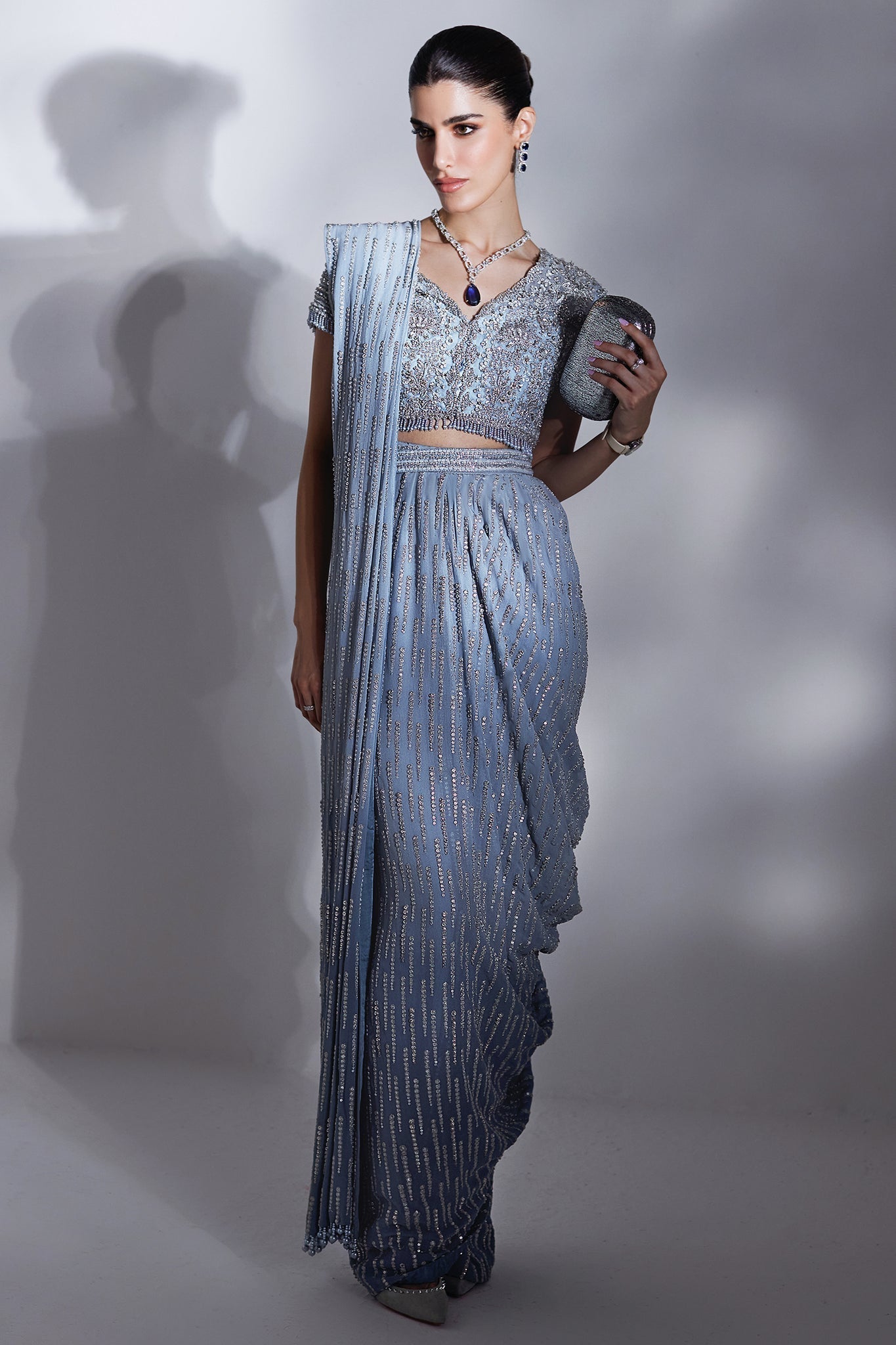 Elan | Luxury Wedding Wears | ÉCLAT GLACÉ (EP-21008)