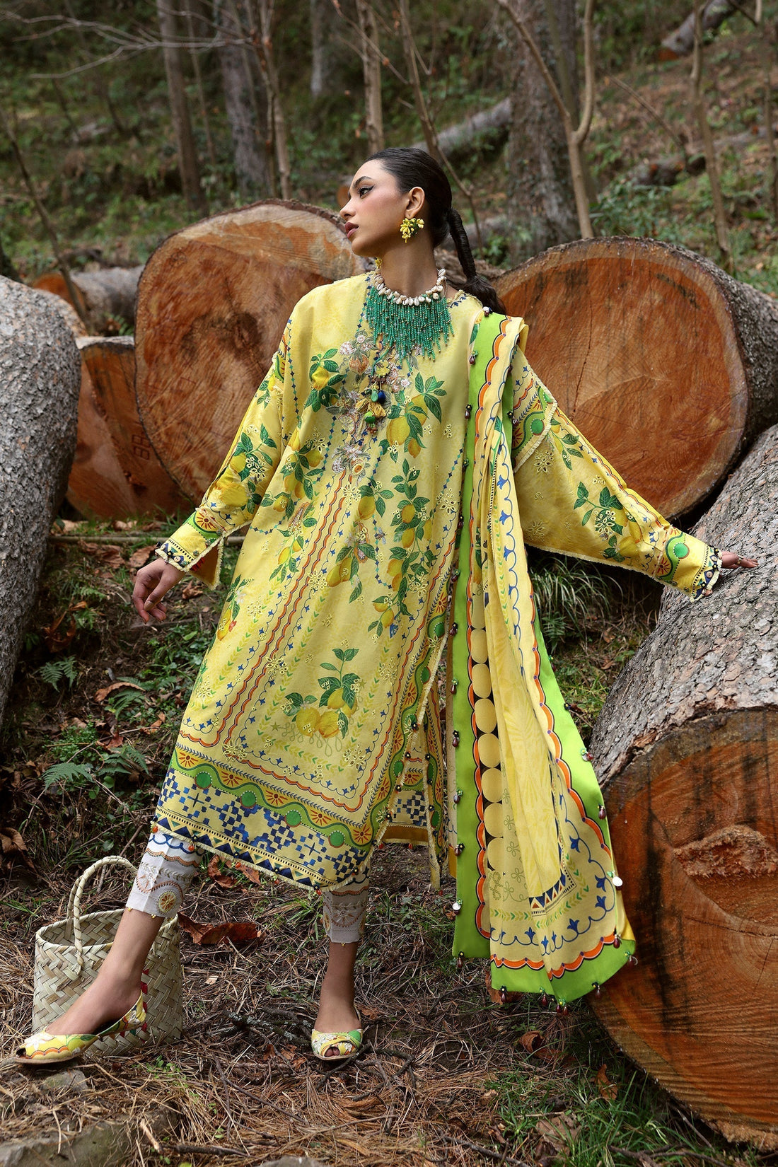 Zaha | Lawn 25 | DAHLIA (ZL25-04 A)
