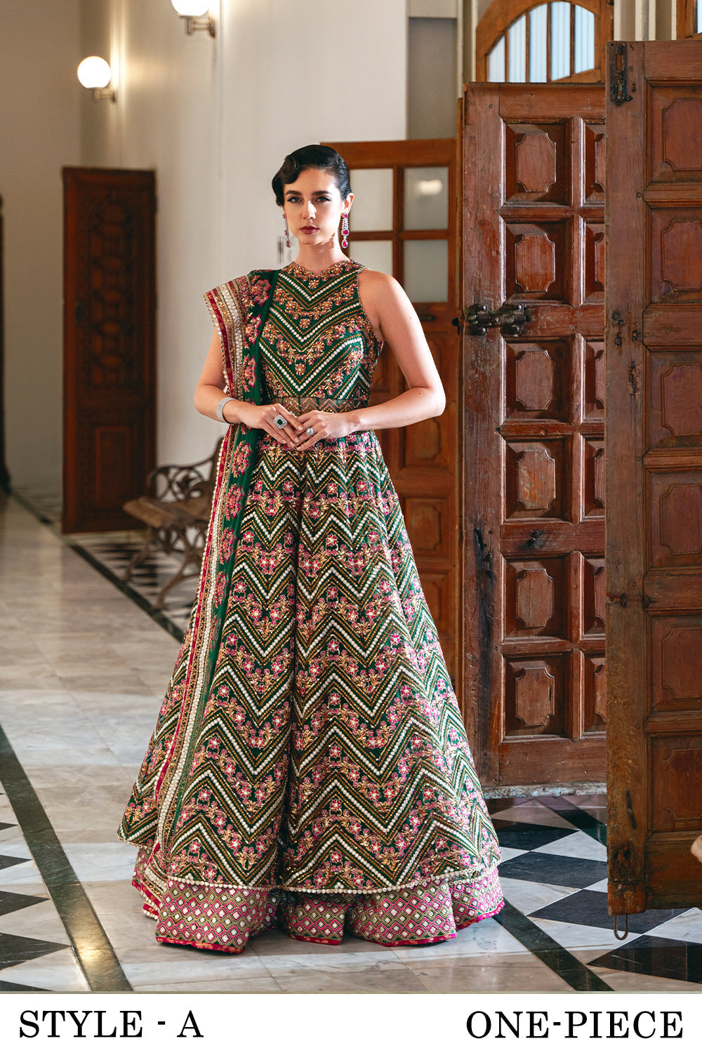 Saira Rizwan | Naqsh Festive | SRN24-06 Penelope - House Of Anaya