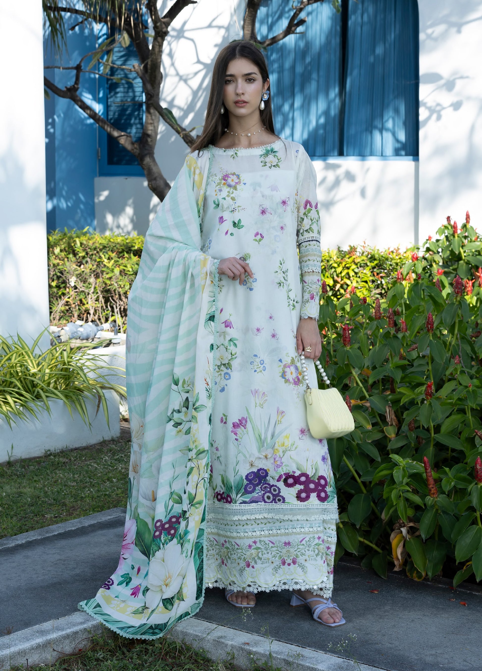 Elaf Premium | Eid Lawn'26 | EPN-7B MOON FLOWER