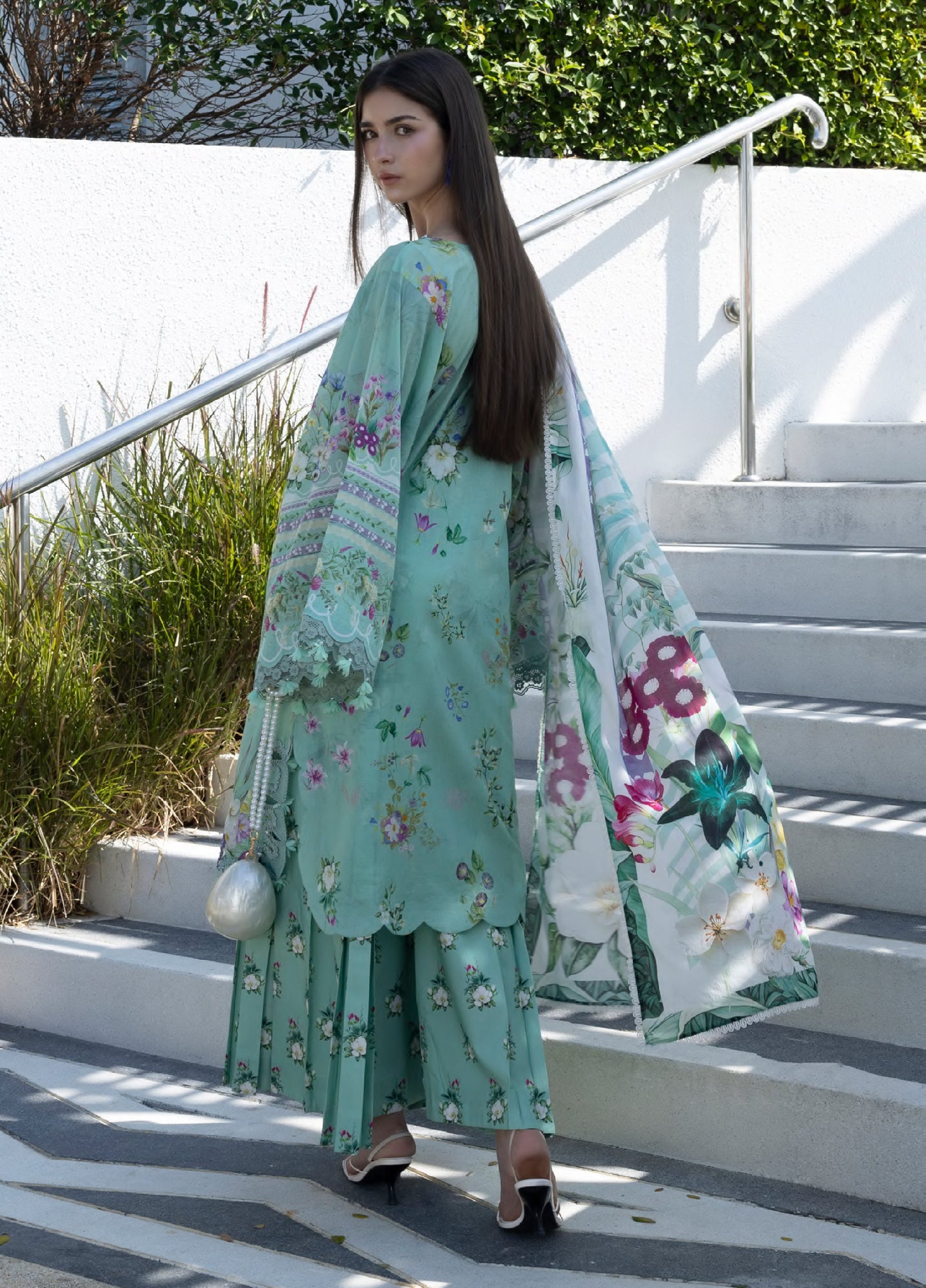 Elaf Premium | Eid Lawn'26 | EPN-7A TEAL ME