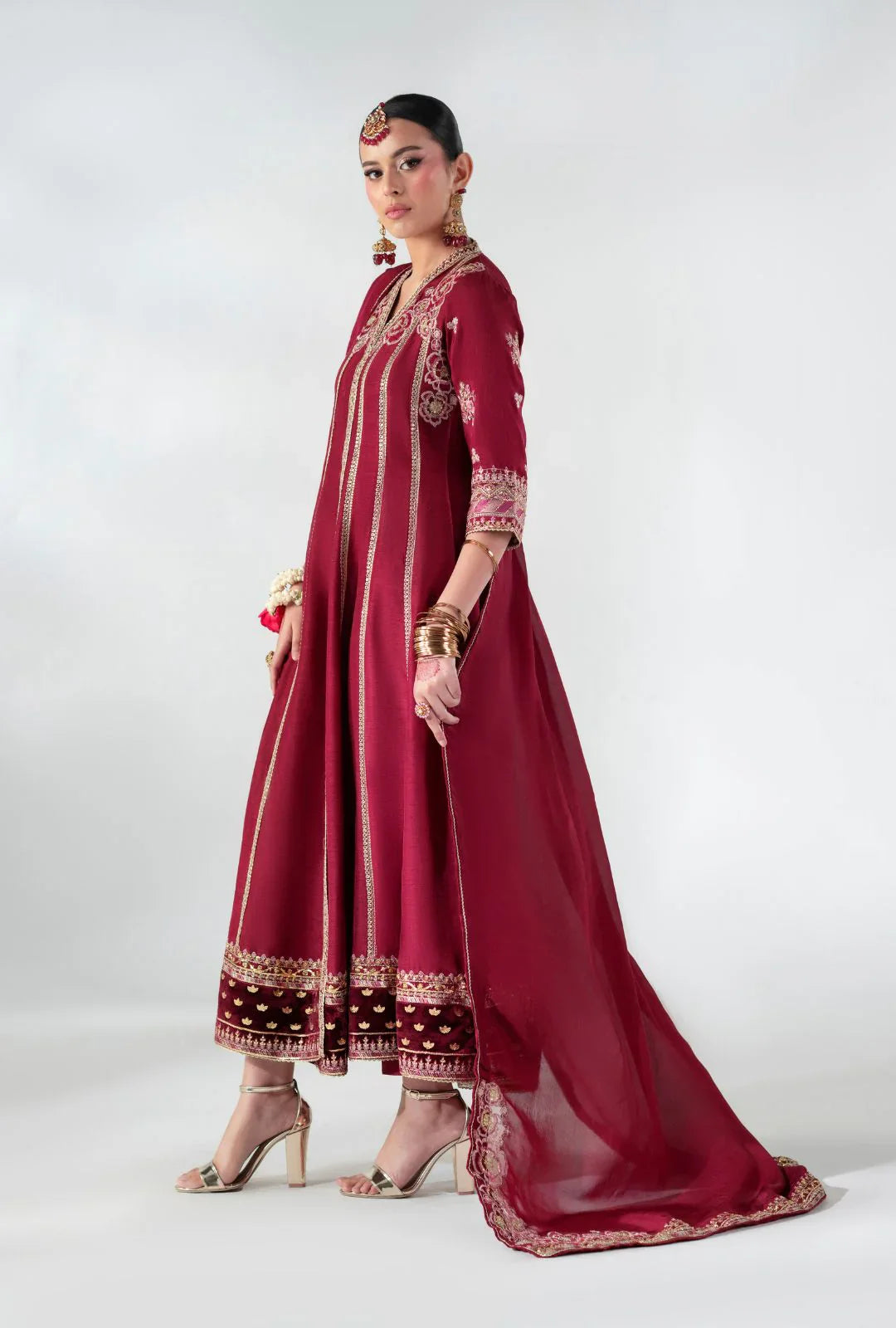 AJR Couture | AJR Luxe Pret'25 | Ruby Raffia