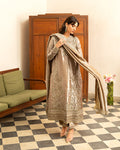 Mushq | Sunehri Lama Silk | Uswah