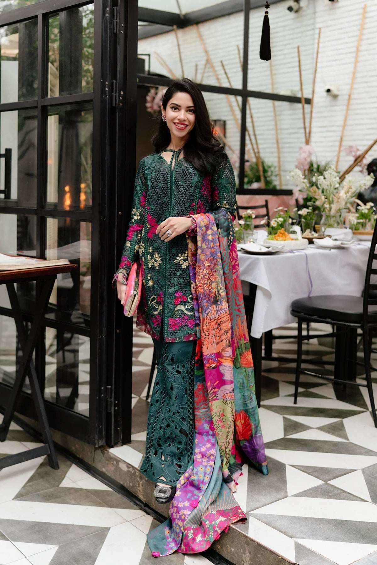 Afrozeh | Luxury Embroidered & Printed Lawn | Vermora