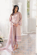 Azure | Ensembles Embroidered Formals | Vintage Mauve - House of Zarish