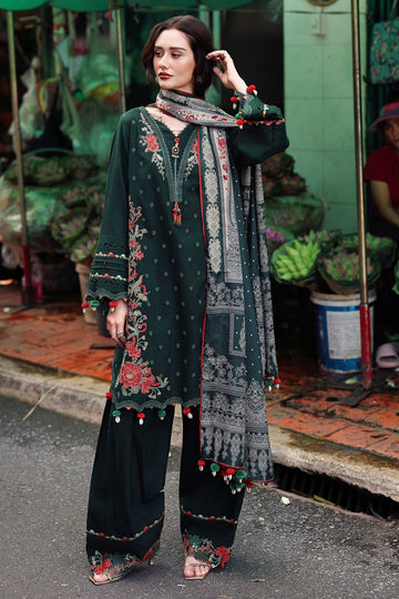 Charizma | Poshima Winters 25 |3-pc Unstitched Wool Shawl Collection PSW5-04