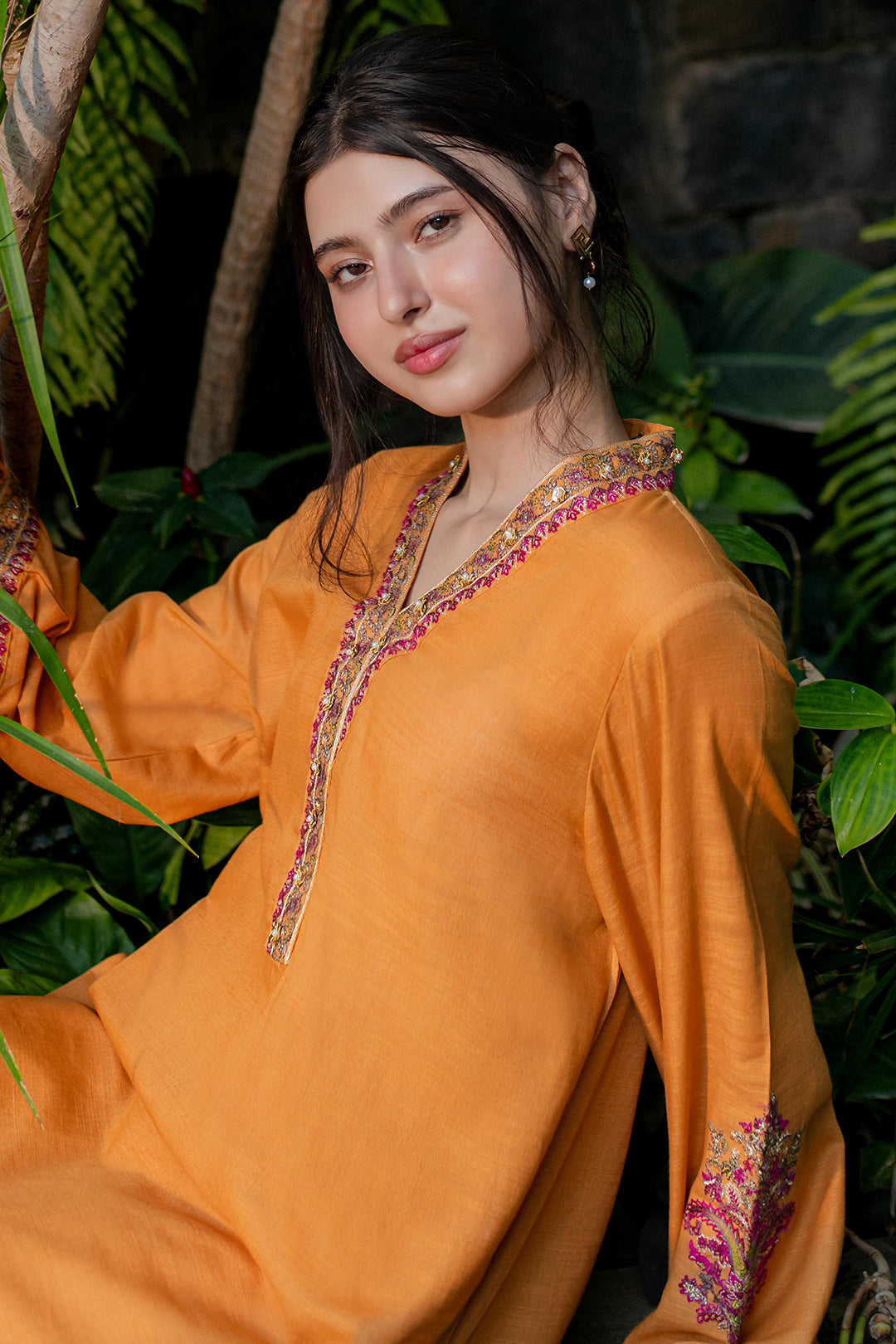 Zellbury | Winter Pret | Embroidered Kurta Trouser - 1289 - House Of Zarish