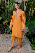 Zellbury | Winter Pret | Embroidered Kurta Trouser - 1289 - House Of Zarish