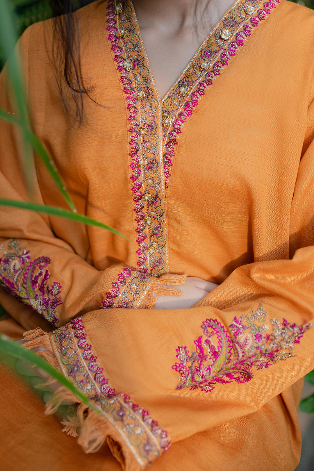 Zellbury | Winter Pret | Embroidered Kurta Trouser - 1289 - House Of Zarish