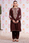 Zellbury | Winter Pret | Embroidered Kurta Trouser - 1290 - Libasekhas
