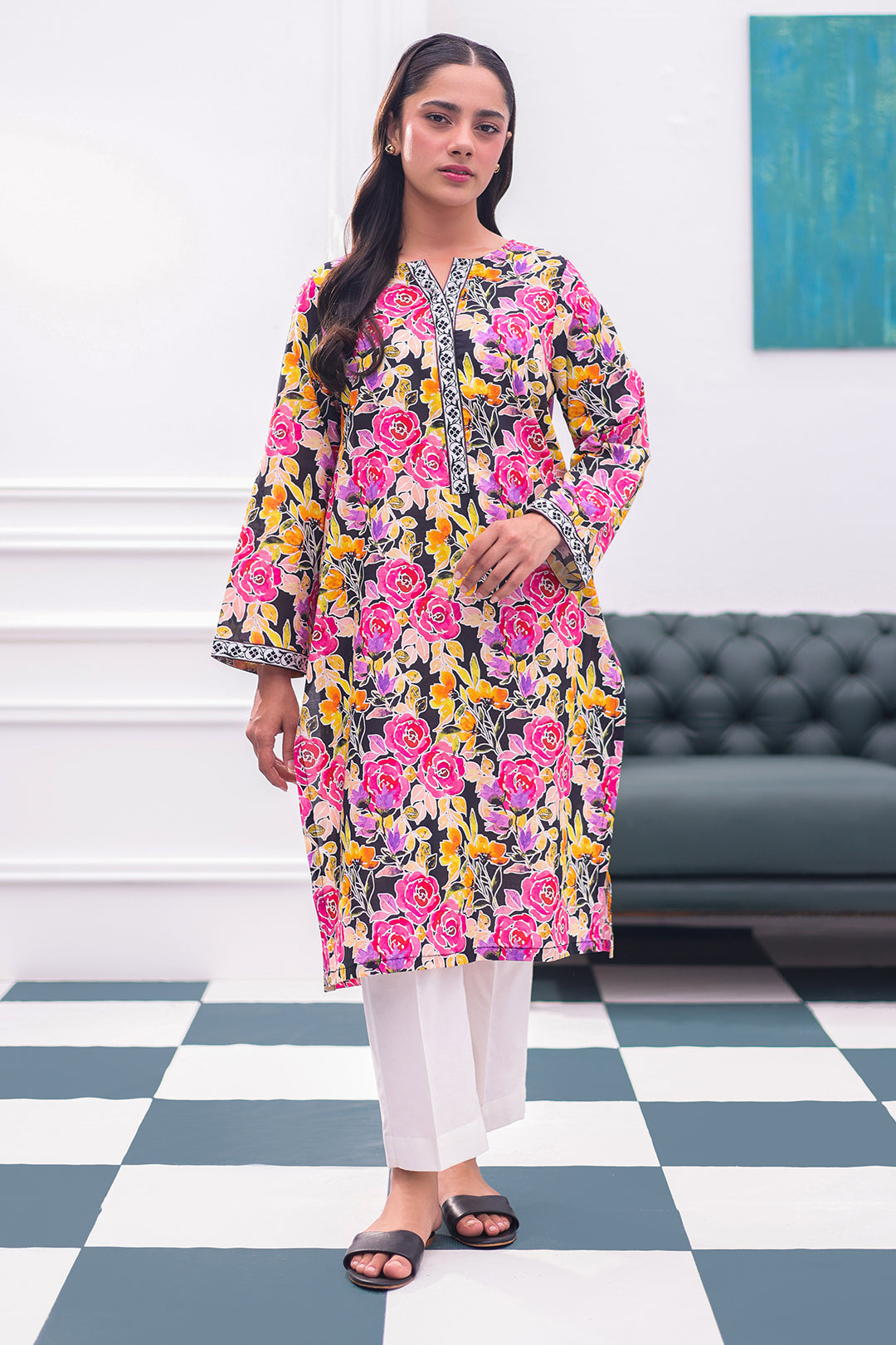 Zellbury | Summer Pret | Kurta - 2791 - House Of Zarish
