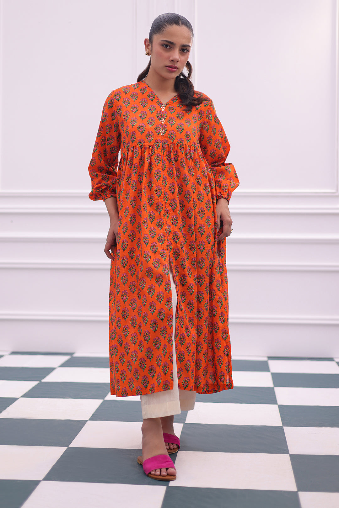 Zellbury | Summer Pret | Kurta - 2803 - House Of Zarish