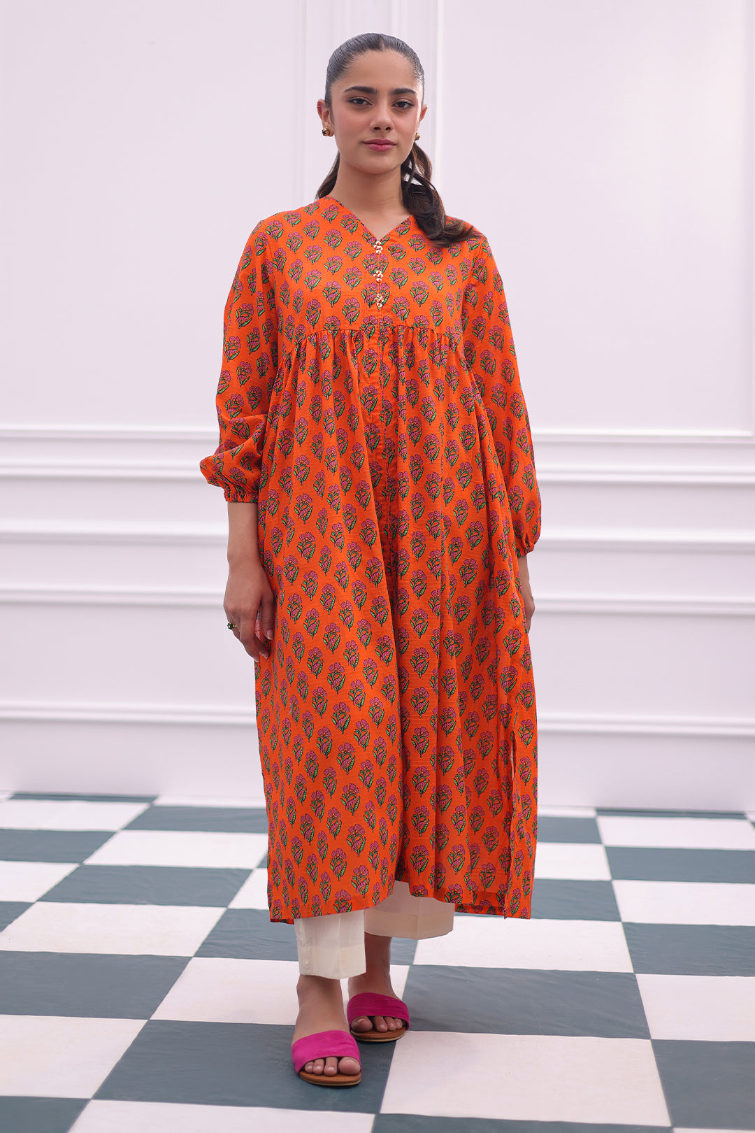Zellbury | Summer Pret | Kurta - 2803 - House Of Zarish