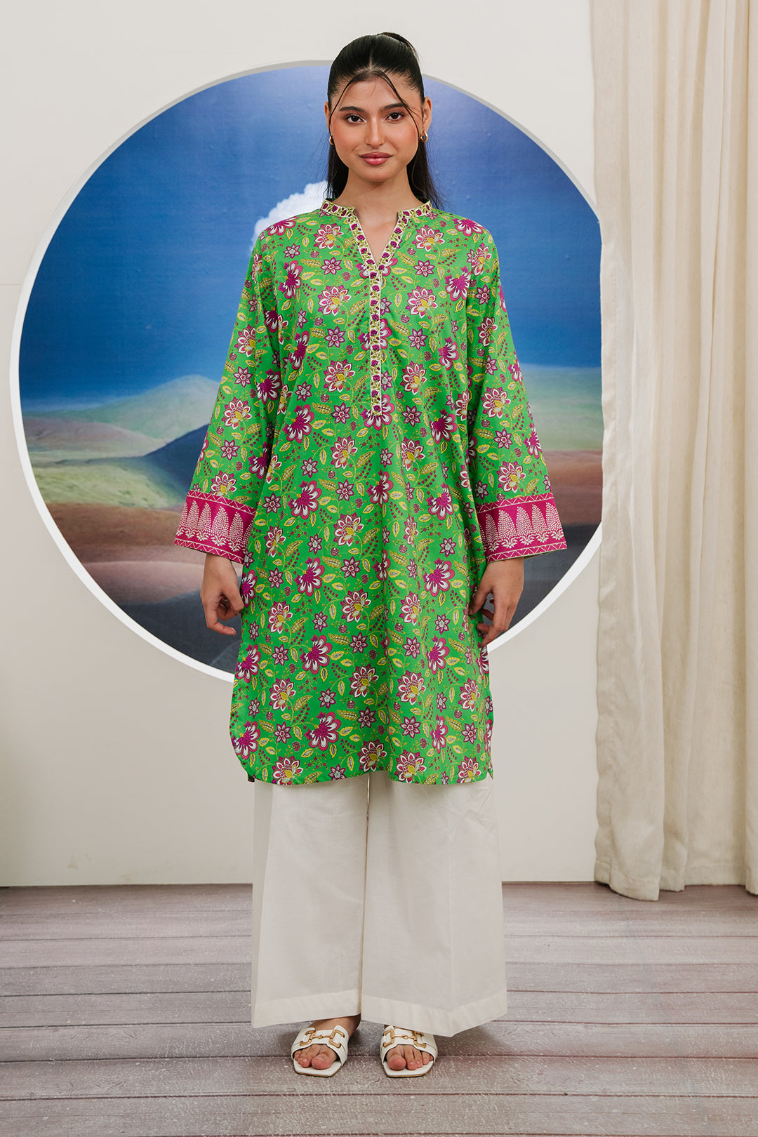 Zellbury | Summer Pret | Kurta - 2840 - House Of Zarish