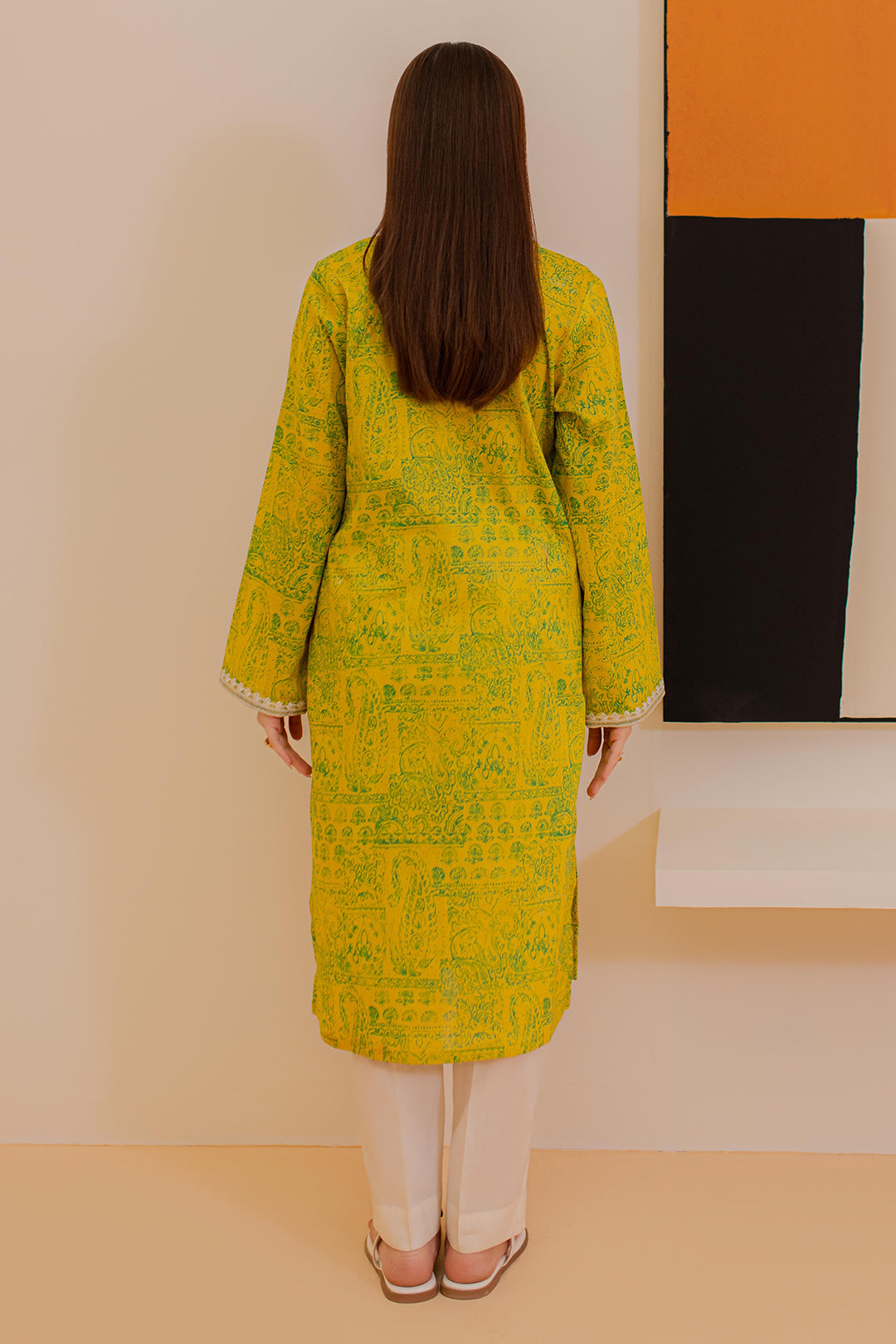 Zellbury | Summer Pret | Embroidered Kurta - 2845 - House Of Zarish