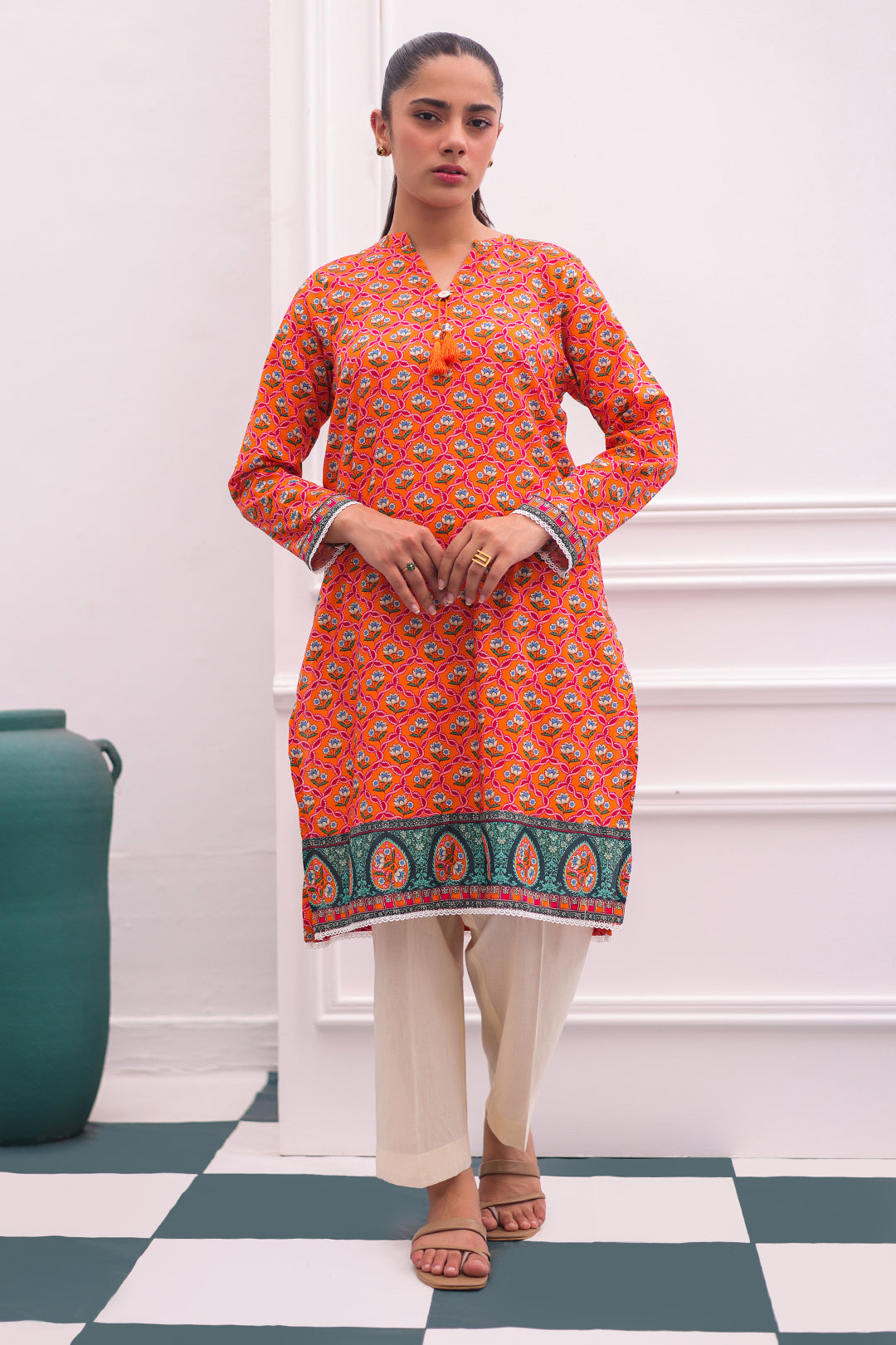 Zellbury | Summer Pret | Kurta - 2860 - House Of Zarish