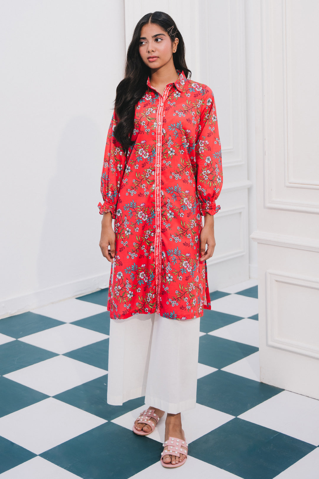 Zellbury | Summer Pret | Kurta - 2862 - House Of Zarish