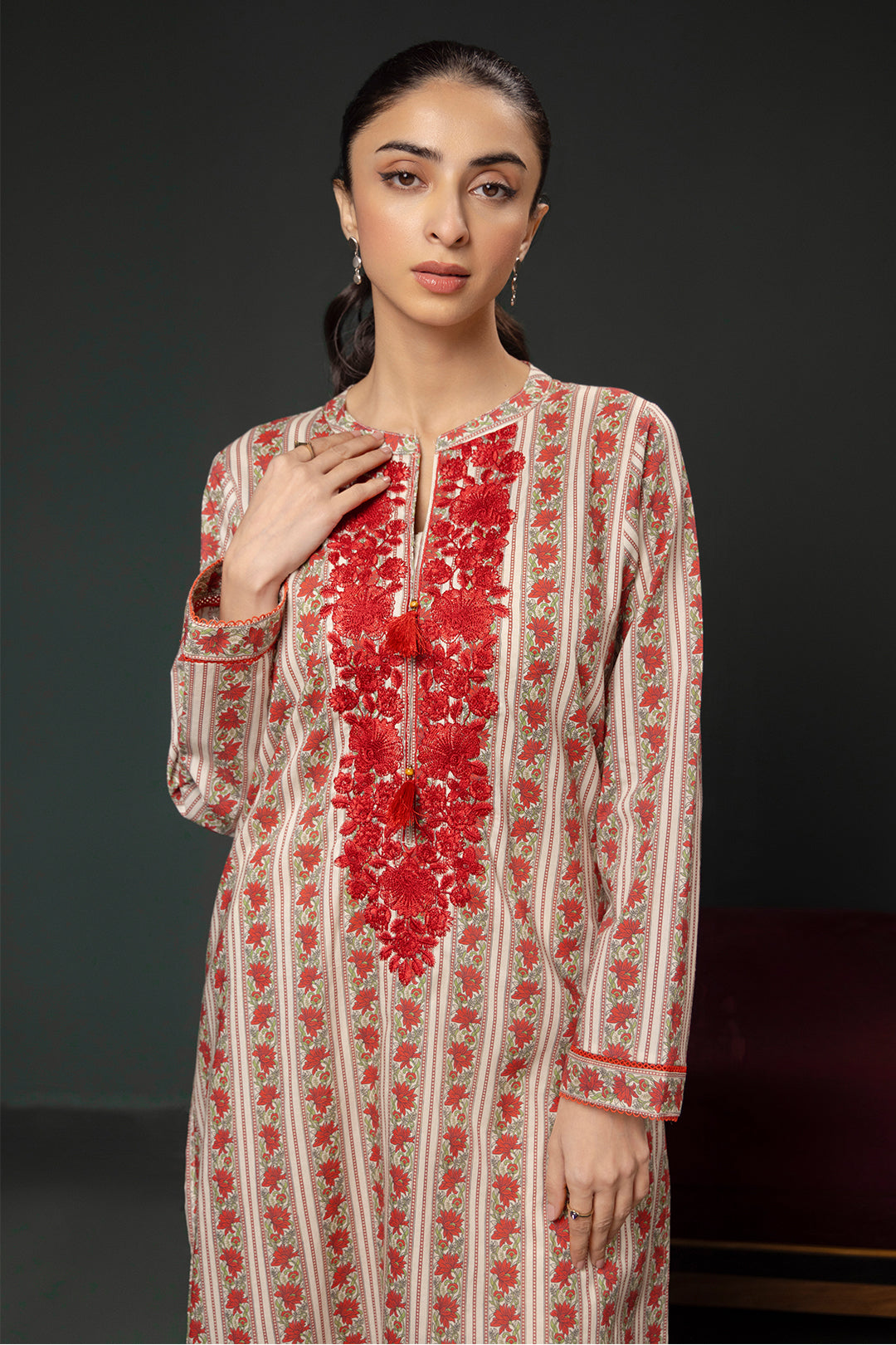 Zellbury | Summer Pret | Embroidered Kurta - 2864 - House Of Zarish