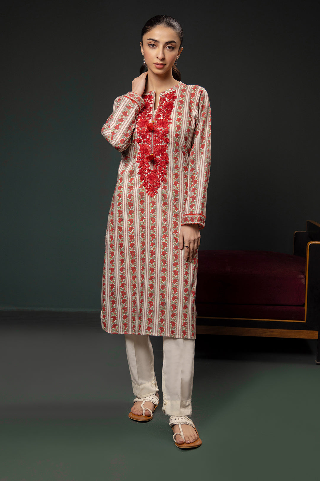 Zellbury | Summer Pret | Embroidered Kurta - 2864 - House Of Zarish