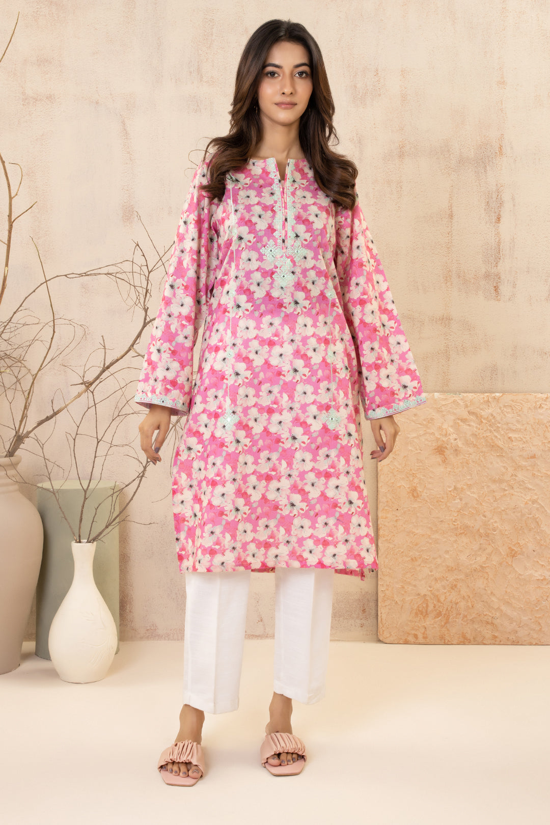 Zellbury | Summer Pret | Embroidered Kurta - 2865 - House Of Zarish