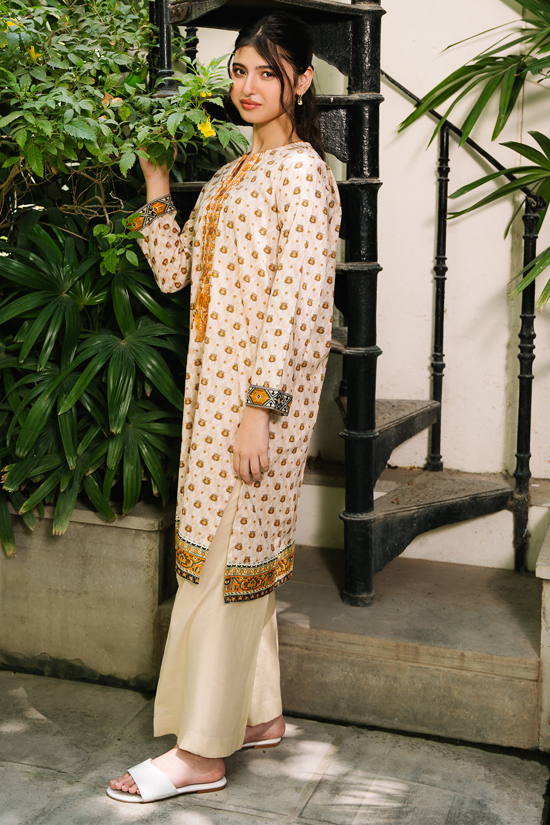 Zellbury | Summer Pret | Embroidered Kurta - 2896 - House Of Zarish