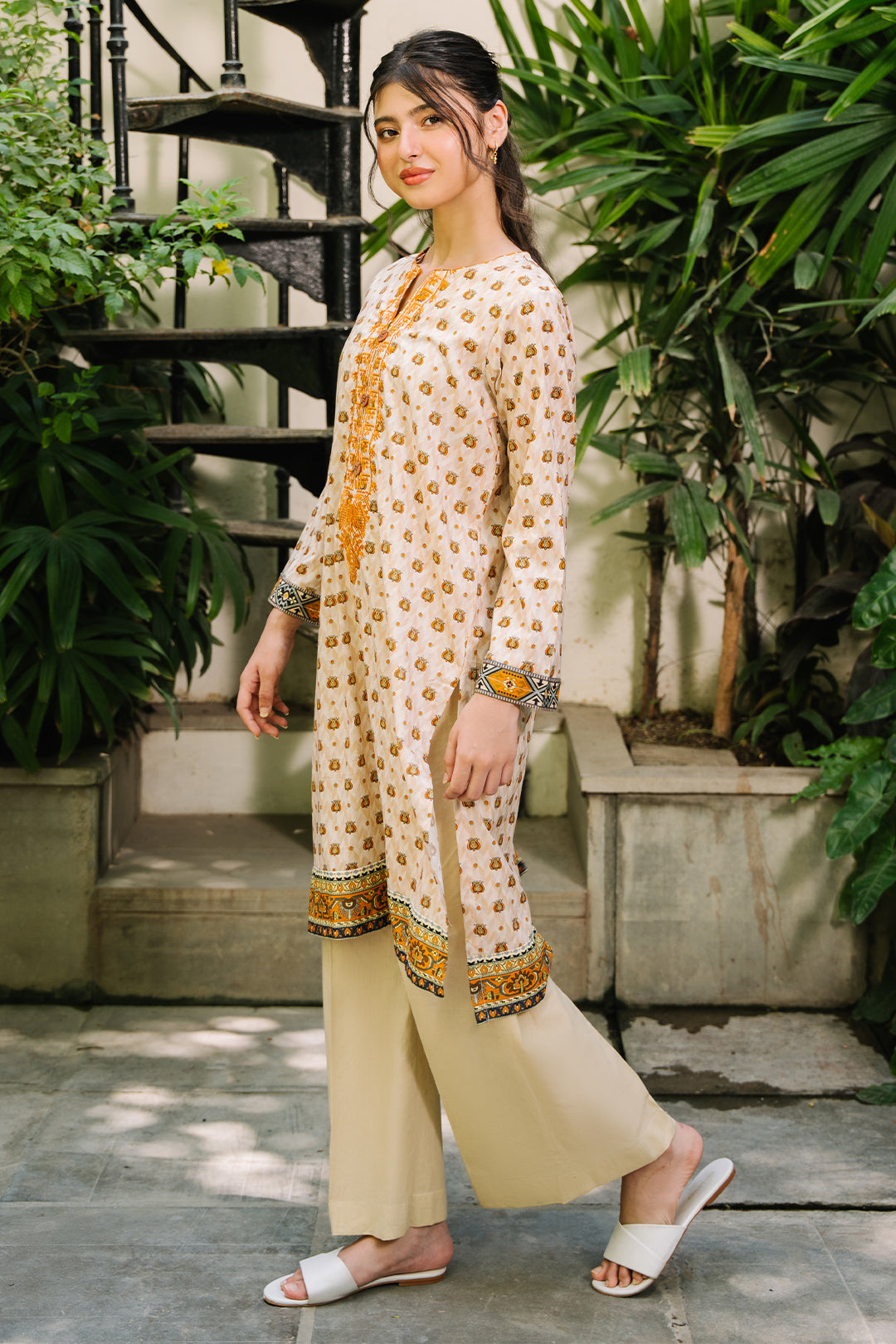 Zellbury | Summer Pret | Embroidered Kurta - 2896 - House Of Zarish