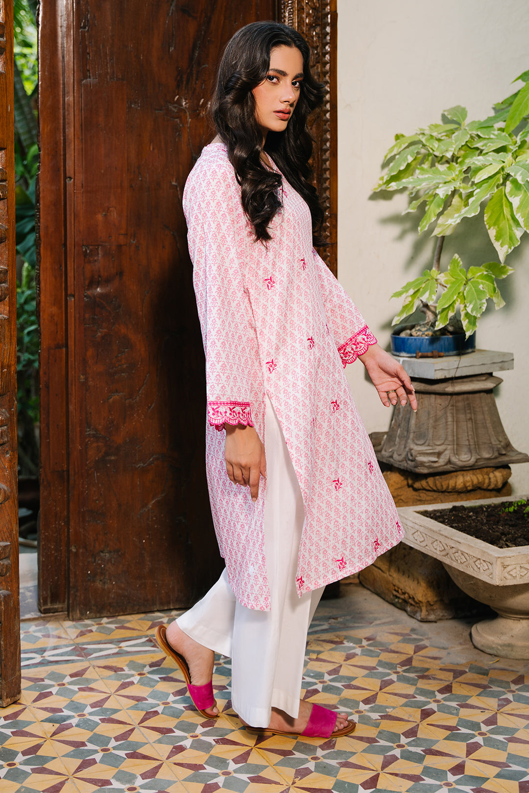 Zellbury | Summer Pret | Embroidered Kurta - 2899 - House Of Zarish