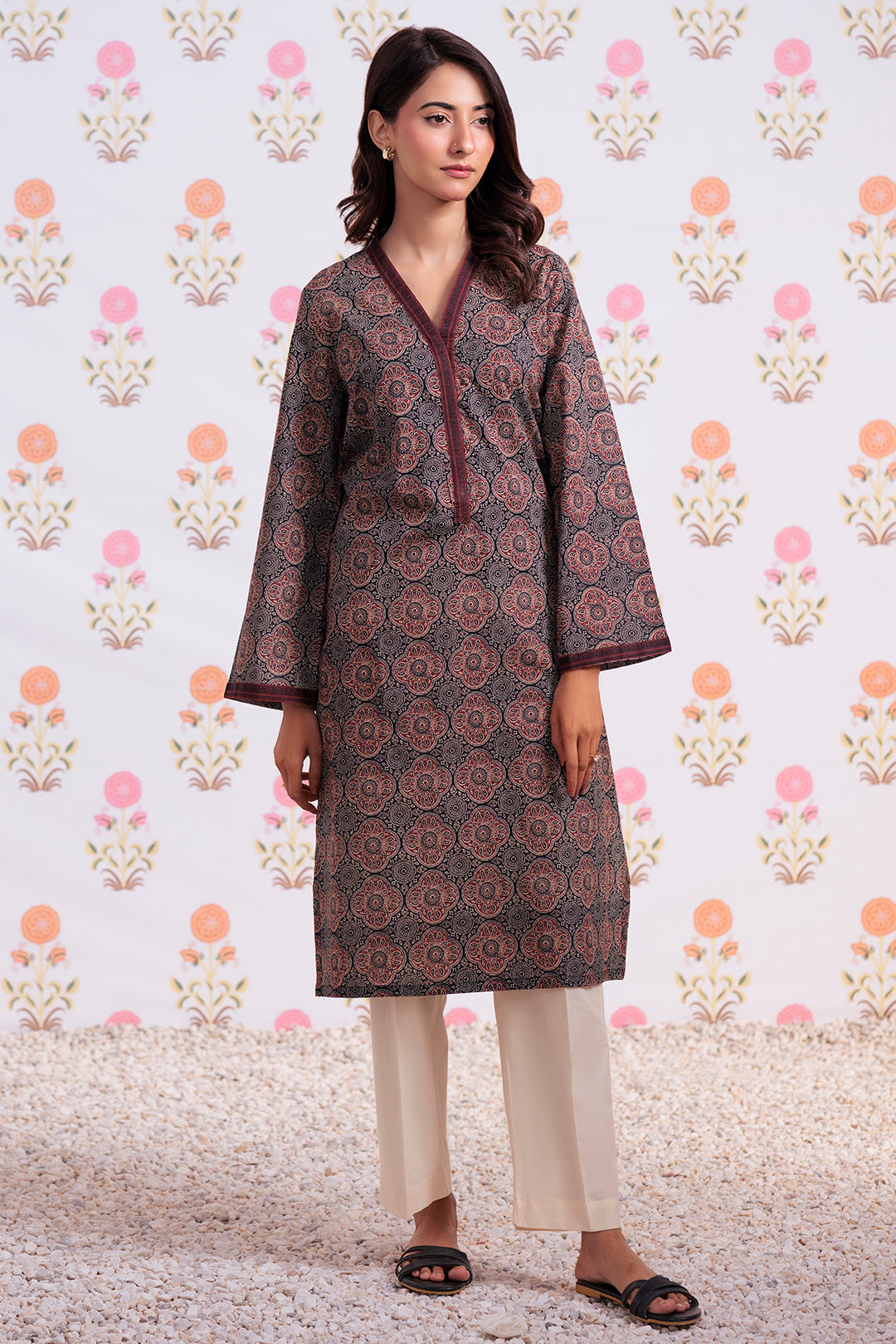 Zellbury | Winter Pret | Kurta - 3247 - Libasekhas