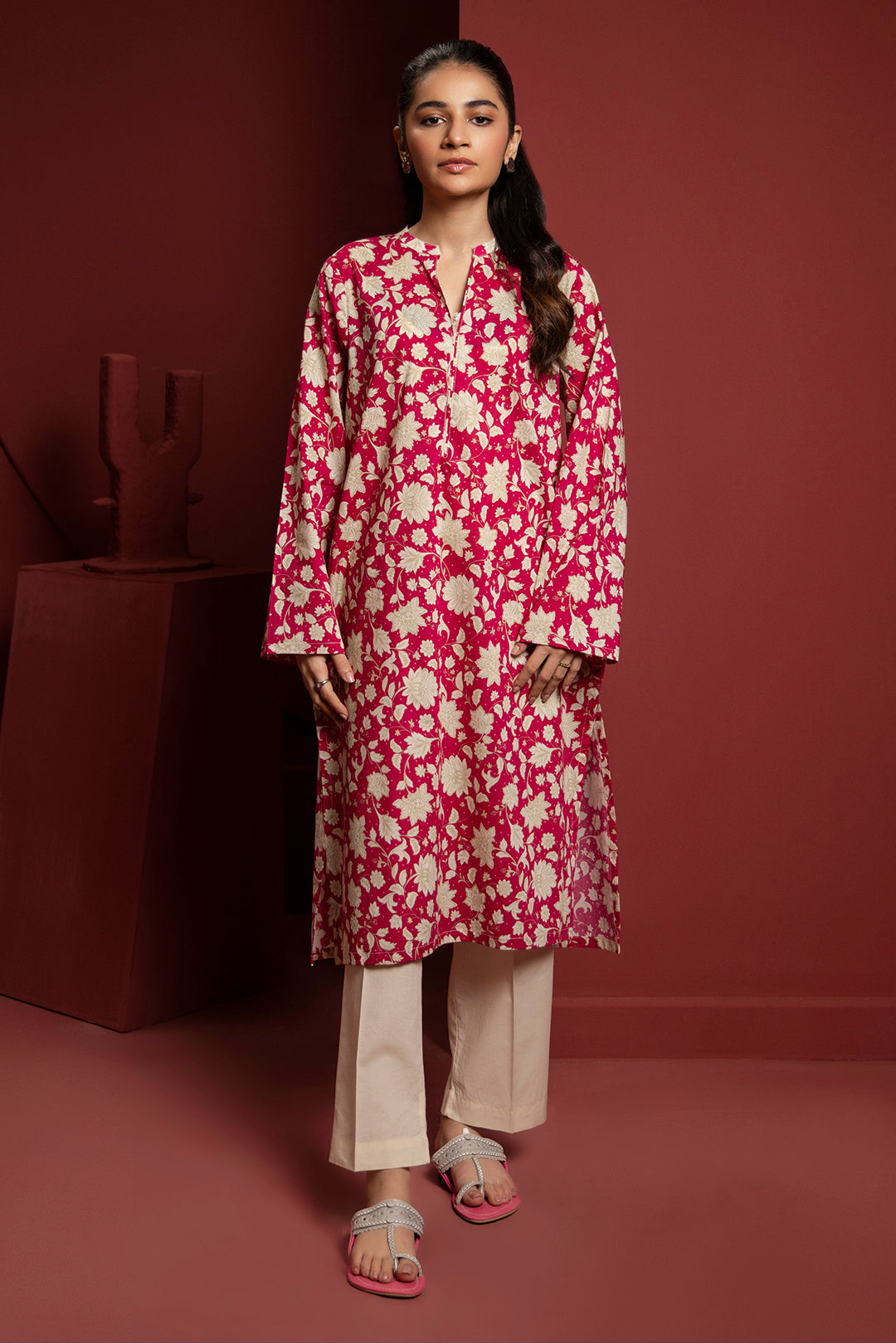 Zellbury | Winter Pret | Kurta - 3250 - House Of Zarish