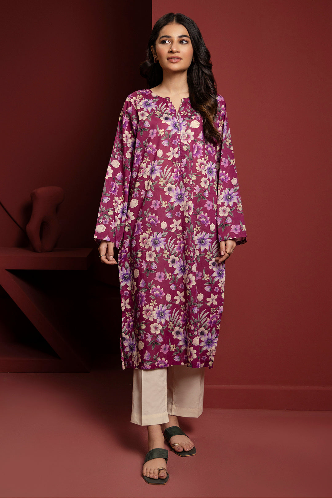 Zellbury | Winter Pret | Kurta - 3252 - House Of Zarish