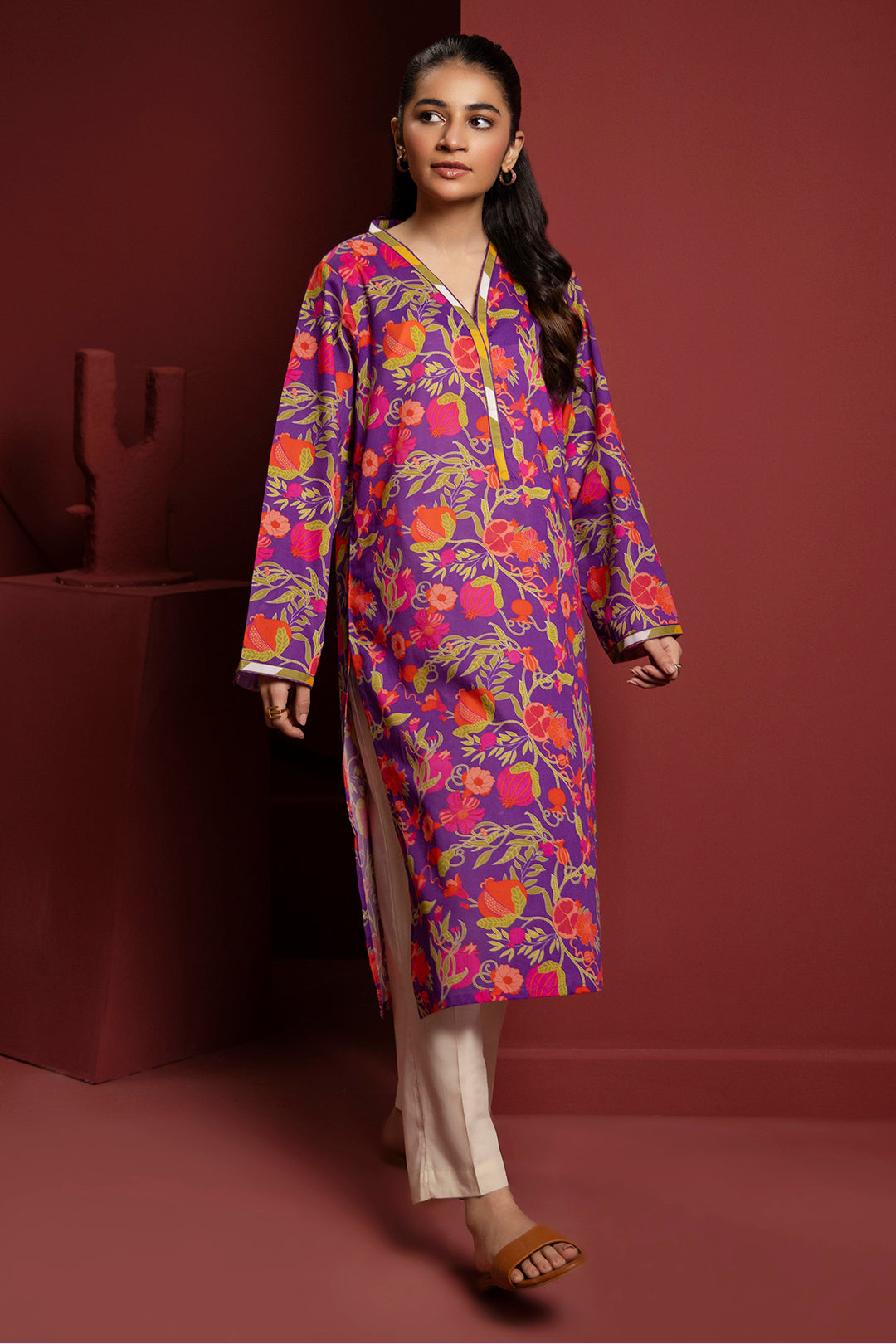 Zellbury | Winter Pret | Kurta - 3254 - House Of Zarish