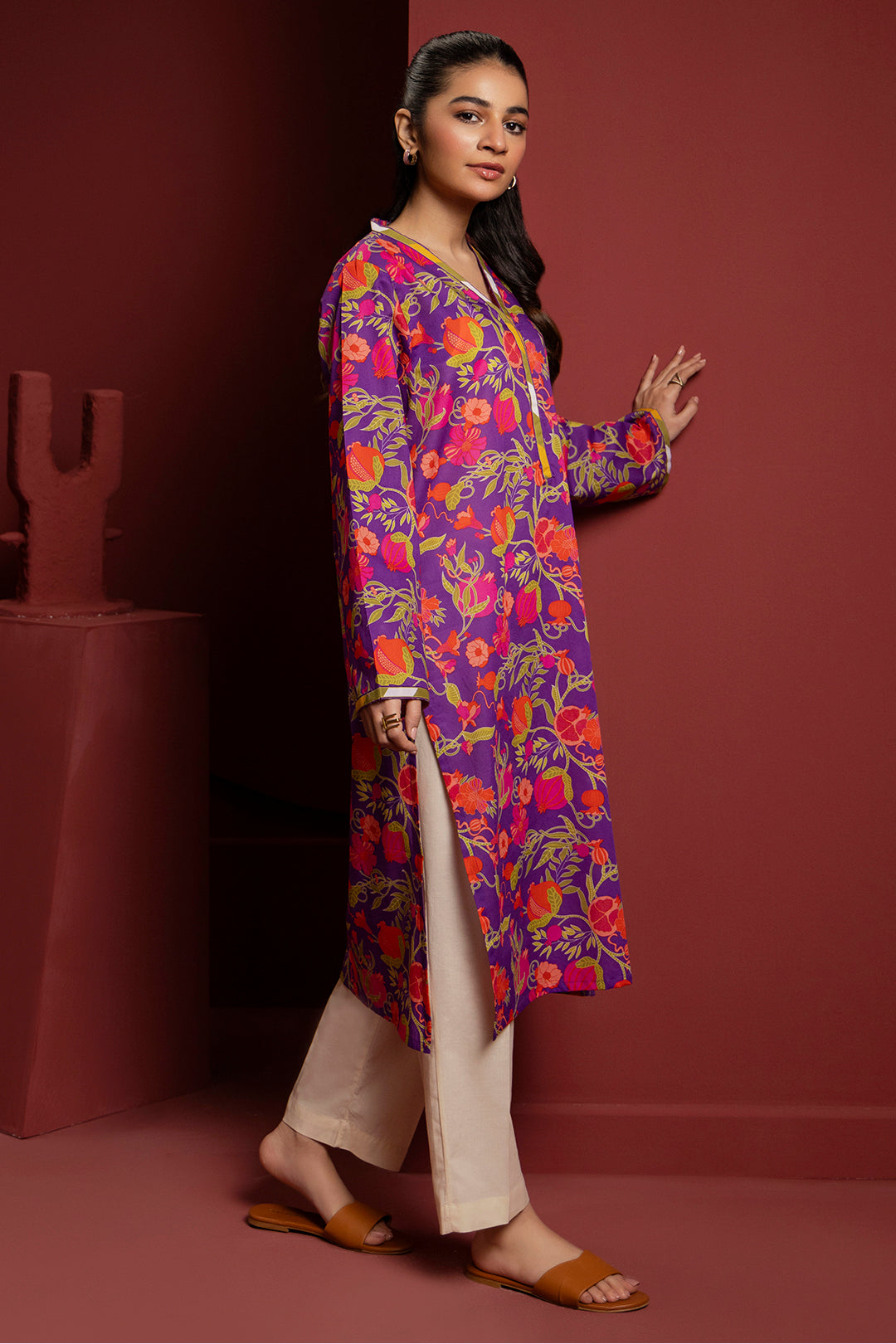 Zellbury | Winter Pret | Kurta - 3254 - House Of Zarish