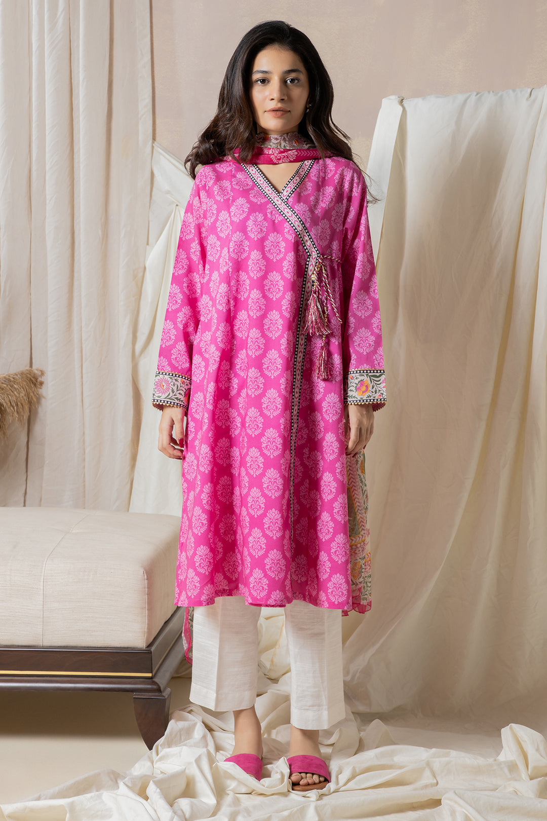 Zellbury | Summer Pret | Kurta Dupatta - 2806 - House Of Zarish