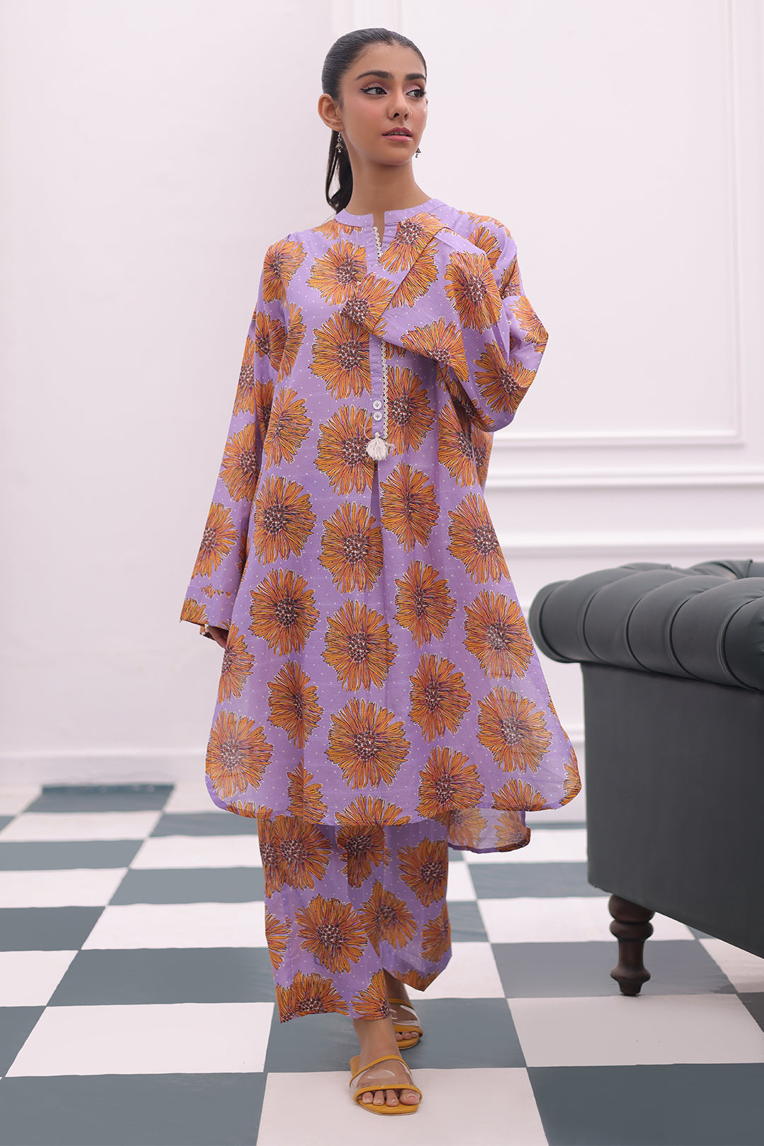 Zellbury | Summer Pret | Kurta Trouser - 2810 - House Of Zarish