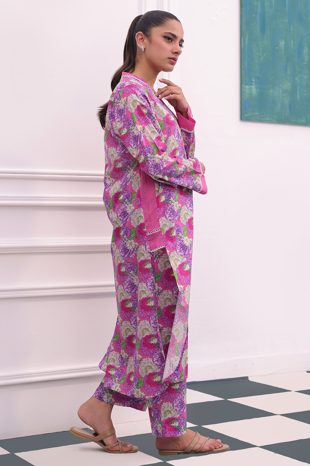 Zellbury | Summer Pret | Kurta Trouser - 2814 - House Of Zarish