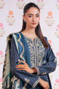 Zellbury | Summer Pret | Embroidered Kurta Dupatta - 2851 - House Of Zarish