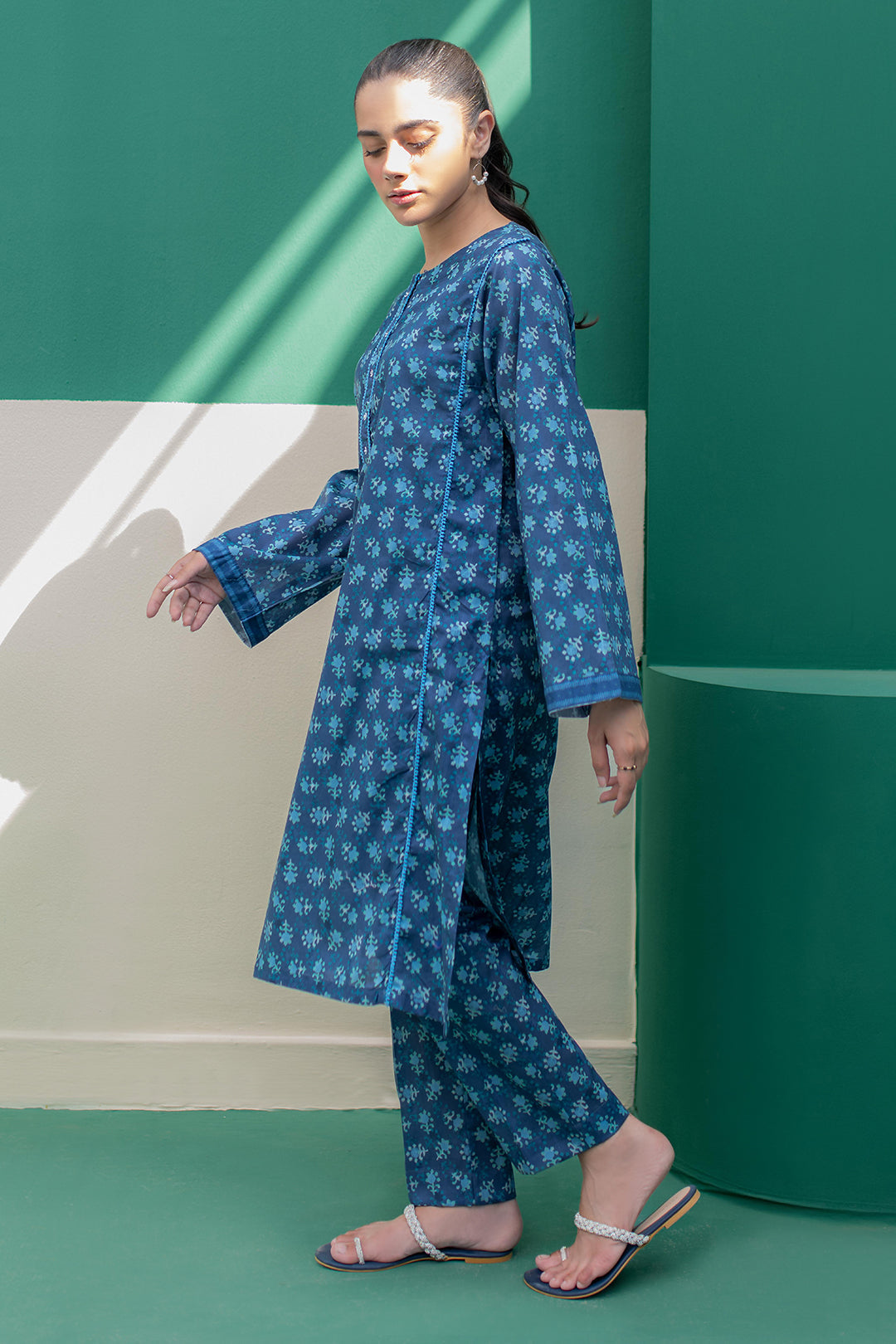 Zellbury | Summer Pret | Kurta Trouser - 2871 - House Of Zarish